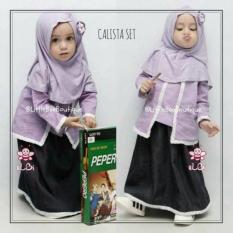 Baju Muslim Anak Terbaru Setelan Baju Bayi Perempuan Usia/Umur 1-2Th