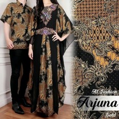 BAJU MUSLIM COUPLE BATIK SABRINA SERAGAM PESTA HIJAB