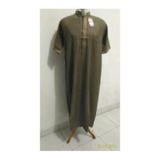 Baju Muslim / Gamis Laki Laki / Jubah Arab Lengan Pendek / Jubah Pria