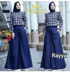 Baju Muslim Gamis Raya Set Murah
