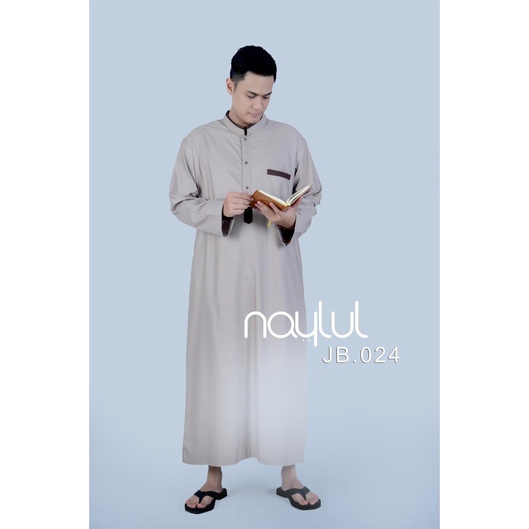 Baju Muslim Pria Jubah Pria XL - Krem