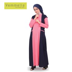 Baju Muslim Wanita / Gamis Vemmella Gemma 01 Salem by Qirani