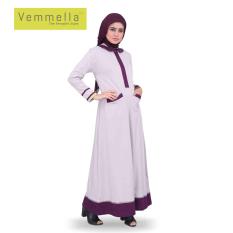 Baju Muslim Wanita / Gamis Vemmella Gemma 05 Abu Muda / by Qirani