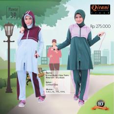 Baju Olahraga Muslimah Qirani Mawar 39