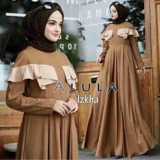 Baju Original Alula Dress Balotely Gamis Panjang Hijab Casual Pakaian Wanita Muslim Modern Maxy Terbaru Tahun 2018