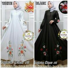 Baju Original Azqiara Dress Balotely Gamis Panjang Hijab Casual Pakaian Wanita Muslim Modern Maxy Terbaru Tahun 2018