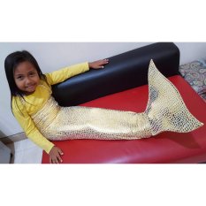 Baju Original Baju Renang Baju Putri Duyung Kostum Mermaid Pakaian Anak Ekor Ikan Kuning