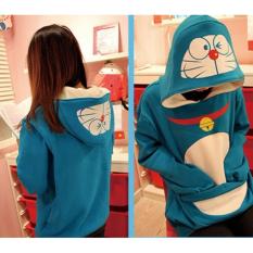 baju original DORAEMON POCKET sweater wanita fleece