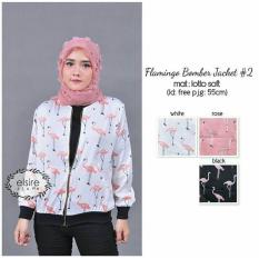 Baju Original Flamingo BoomberJaket #2 Lotto SoftWanita Casual Modern Modis Trendy Lucu Simple