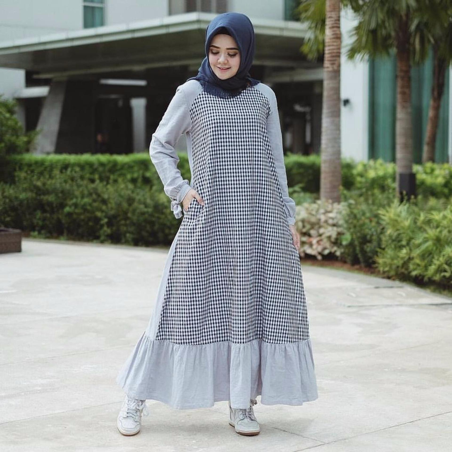 BELI MURAH HARGA  DISKON Baju  Original Gamis  Reglan Dress  