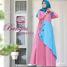 Baju Original Gamis Zivenka Dress Baju Panjang Muslim Casual Wanita Pakaian Hijab Modern Modis Trendy Terbaru 2018 Warna Dusty