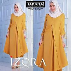 Baju Original Izora Tunik Balotely Atasan Wanita Muslim Modern Pakaian Cewek Santai Simple Casual Trend 2018