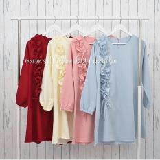 Baju Original Maia Tunik Wolfice Gamis Panjang Hijab Casual Pakaian Wanita Hijab Modern