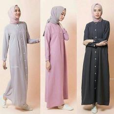 Baju Original Nava Maxy Wolfice Gamis Panjang Hijab Casual Pakaian Wanita Muslim Modern Maxy Terbaru Tahun 2018