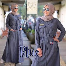Baju Original Rania Dress Supernova Gamis Panjang Hijab Casual Pakaian Wanita Muslim Modern Maxy Terbaru Tahun 2018