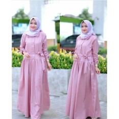 Baju Original Salsa Dress Balotelly Gamis Panjang Hijab Casual Pakaian Wanita Terbaru Tahun 2018