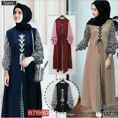 Baju Original Soimah Dress Balotely Gamis Panjang Hijab Casual Pakaian Wanita Muslim Modern Maxy Terbaru Tahun 2018