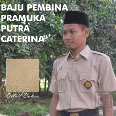 BAJU PEMBINA PRAMUKA SERAGAM PRAMUKA GURU SERAGAM PRAMUKA SMA PUTRA