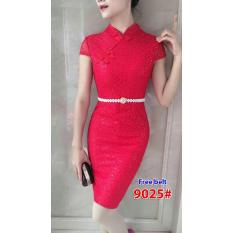 9025# baju pesta import / baju seksi / baju pesta selutut / baju shanghai / dress fashion import