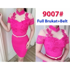 9007# baju pesta import / gaun pesta import / baju congsam / cheongsam brokat