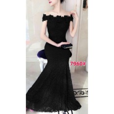 7960# baju pesta import / gaun pesta import / baju pesta brokat / longdress fashion import / gaunpanjang