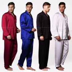 Baju Piyama Pria Bahan Satin