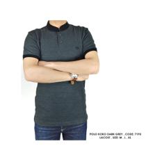 BAJU POLO KERAH KOKO HITAM KOMBINASI POLOS POLOSAN COWOK PRIA