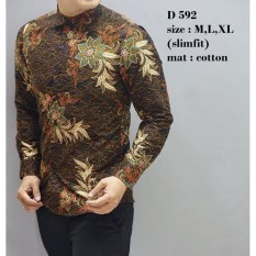 Baju Pria - Kemeja Batik Lengan Panjang - Baju Pesta - Batik Couple TOP11
