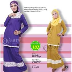Baju Qirani 102 Hijau Alpukat M