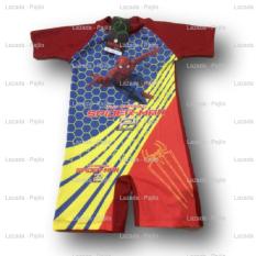 Baju Renang Anak Laki Laki Diving Boy TK SD Bayi Spiderman Spider Man Laba Laba Merah