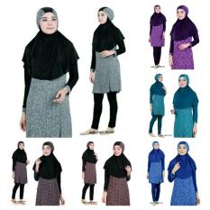 baju renang muslim dewasa aghnisan s m l xl/ terlaris best seller