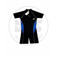 BAJU RENANG SPEEDO DIVING list PUTIH BIRU UK XL