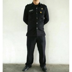 Baju Security / Baju Setelan / Pakaian Safari / Baju Supir - 93Bcb5