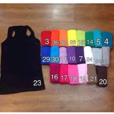 Baju Senam Big Size- Tank Top Polos Big Size- Gym- Fitness