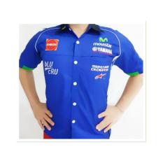 Baju Seragam Otomotif Yamaha, Baju Komunitas Moto GP, Kemeja Bordir F1