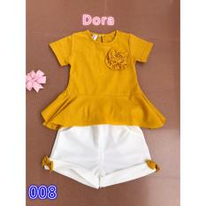 Baju Setelan Pendek Import / Baju Anak Bayi Lucu Fashion/Baju dan celana anak katun/baju anak fashion
