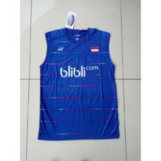 Baju Singlet Badminton Yonex Y.22 Biru