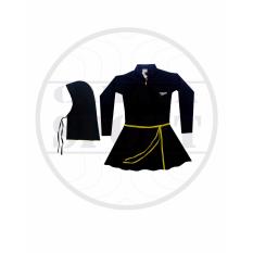 BAJU SPEEDO MUSLIMAH LIST KUNING