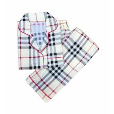 baju tidur katun piama wanita fashion terkini terbaru kotak
