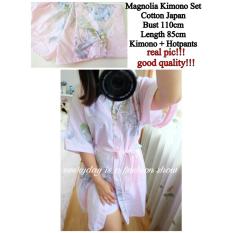 BAJU TIDUR KIMONO SET 3in1