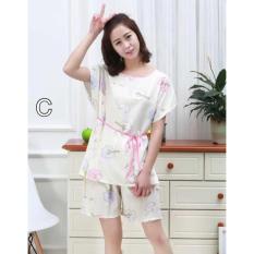 Baju Tidur Murah Sleepwear Set 521 Piyama Wanita Katun Dewasa Nikah