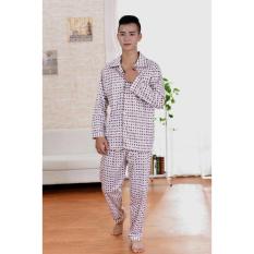Baju Tidur Pria Dewasa Corak Corak Kotak Fer/ Piyama Cowok