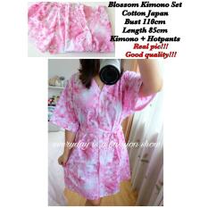 Baju Tidur Wanita Fashionable - Baju Santai Wanita - Kimono Blossom