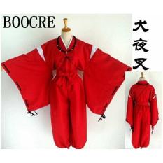 Baju Tradisional Kostum Costume Hakama Yukata Inuyasha Jepang Anime - 55B93C