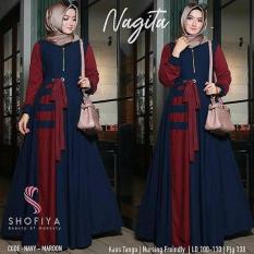 Baju Wanita Baju Muslimah Baju Hijab Nagita Dress Baloteli