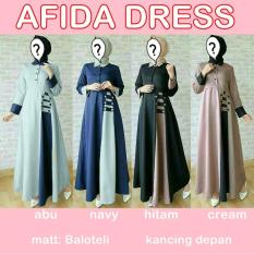 BAJU WANITA MURAH AFIDA DRESS BAJU WANITA GROSIR TANAH ABANG