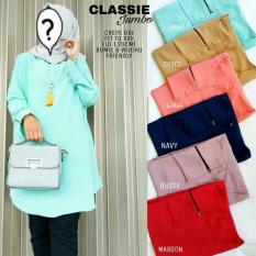 BAJU WANITA MURAH CLASSIE JUMBO TUNIC BAJU WANITA GROSIR TANAH ABANG