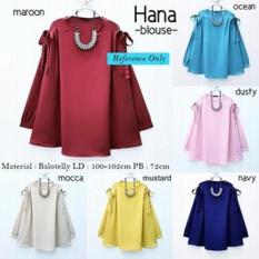 BAJU WANITA MURAH HANA BLOUSE BAJU WANITA GROSIR TANAH ABANG