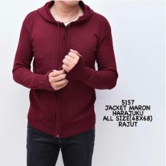 bajuku murah 5157 maroon harajuku sweater pria kaos pria tangan panjang pake kupluk pake hoodie fashion pria atasan pria casual formal batik baju distro formal kerja kantor superhero kaos oblong long sleeves short sleeves