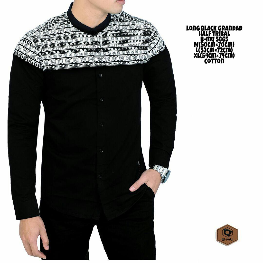 MURAH bajuku murah long black grandad b-mu 5865 unisex kemeja pria
tangan panjang kerah lipat fashion pria atasan pria casual formal batik
kerja kantor distro kaos oblong superhero